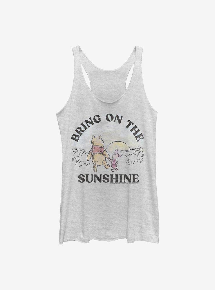 Disney Winnie The Pooh Bring On Sunshine Womens Tank Top