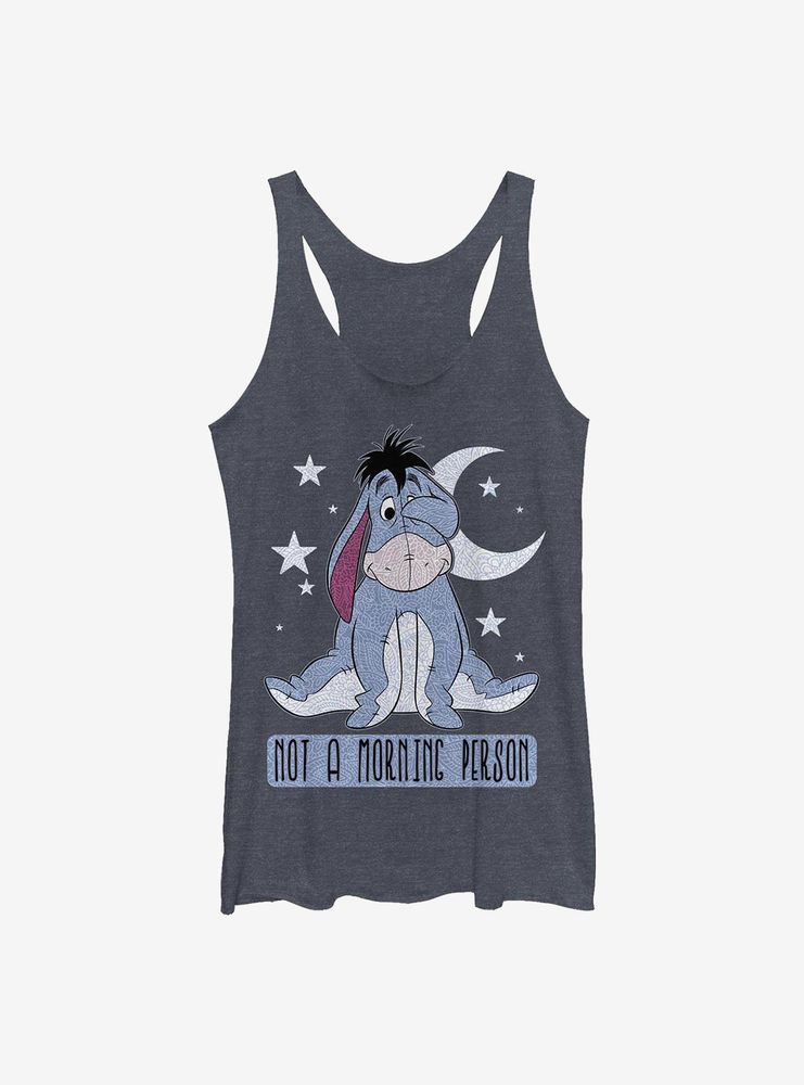 Disney Winnie The Pooh Eeyore Not Morning Womens Tank Top