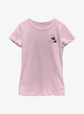 Disney Winnie The Pooh Vintage Line Youth Girls T-Shirt