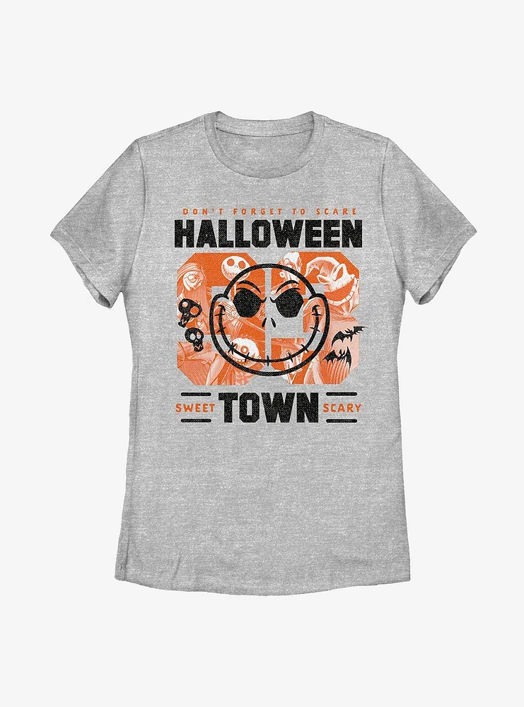 Disney The Nightmare Before Christmas Halloweentown College Womens T-Shirt