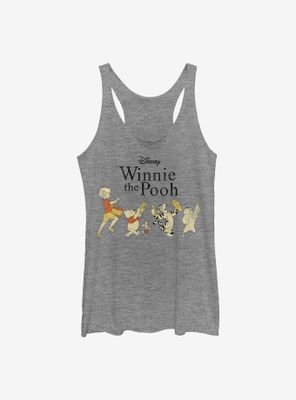 Disney Winnie The Pooh Parade Womens Tank Top