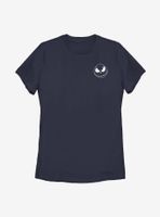 Disney The Nightmare Before Christmas Jack Faux Pocket Scribble Womens T-Shirt