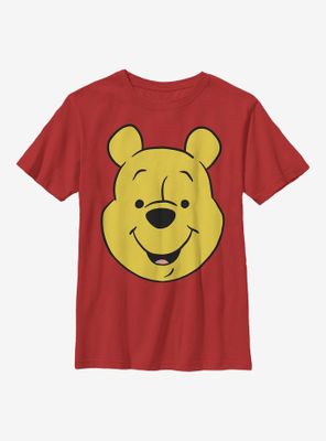 Disney Winnie The Pooh Big Face Youth T-Shirt
