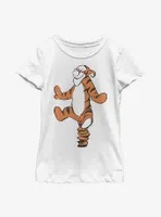 Disney Winnie The Pooh Basic Sketch Tigger Youth Girls T-Shirt