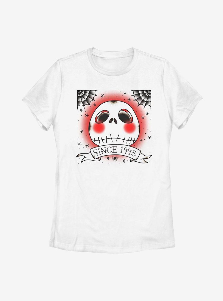 Disney The Nightmare Before Christmas Tattoo Town Womens T-Shirt