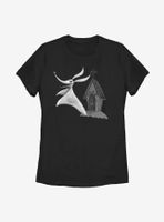 Disney The Nightmare Before Christmas Zero Womens T-Shirt