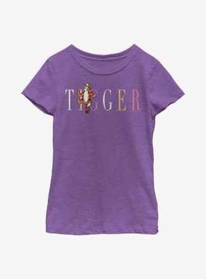 Disney Winnie The Pooh Tigger Fashion Youth Girls T-Shirt