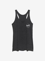 Disney The Nightmare Before Christmas Jack Faux Pocket Scribble Womens Tank Top