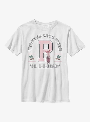 Disney Winnie The Pooh Piglet Collegiate Youth T-Shirt