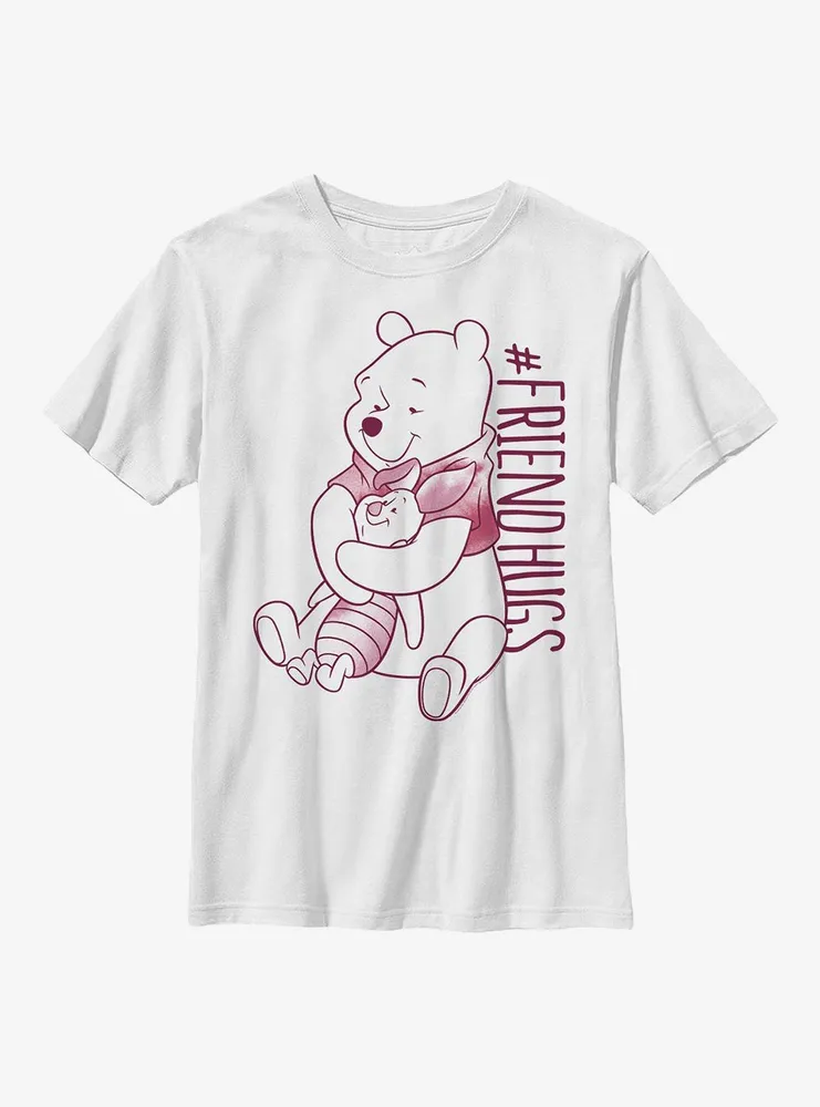 Disney Winnie The Pooh Piglet Hugs Youth T-Shirt