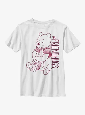 Disney Winnie The Pooh Piglet Hugs Youth T-Shirt