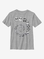 Disney The Nightmare Before Christmas Jack Emotions Spiral Youth T-Shirt