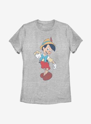 Disney Pinocchio Vintage Womens T-Shirt