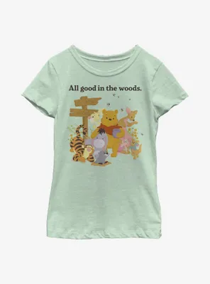 Disney Winnie The Pooh Woods Youth Girls T-Shirt