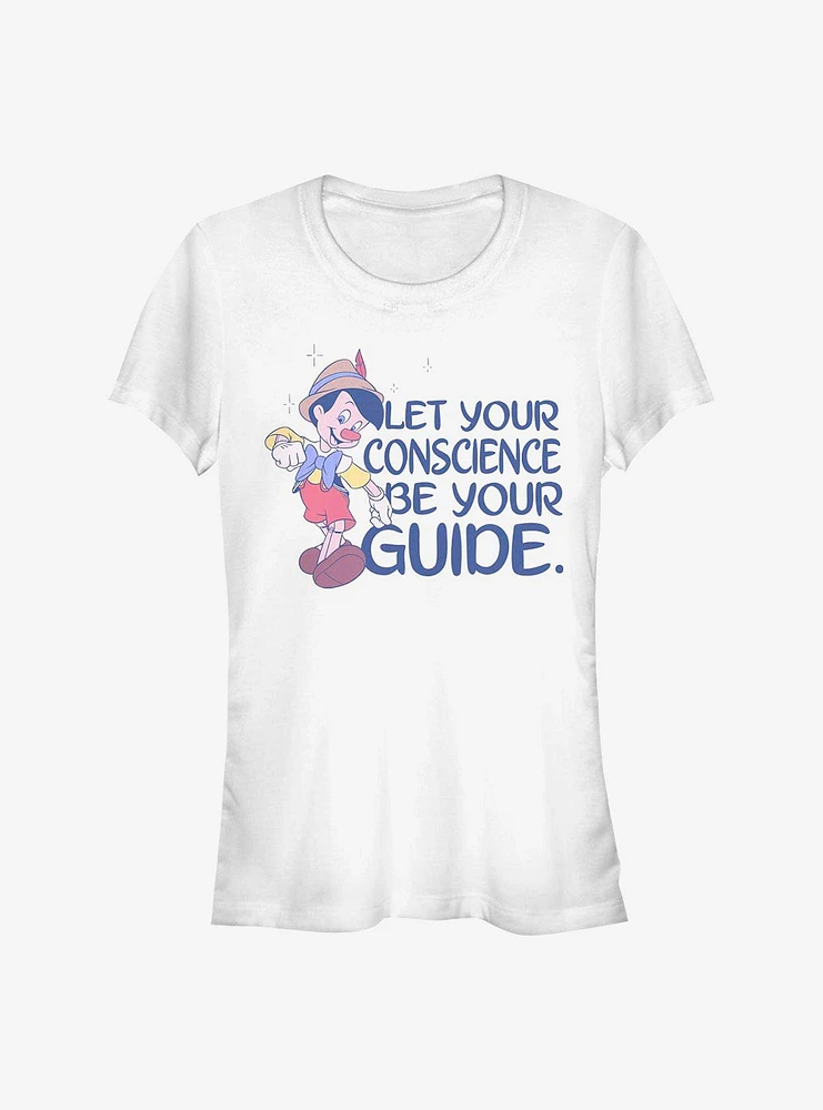 Disney Pinocchio Conscious Heart Girls T-Shirt