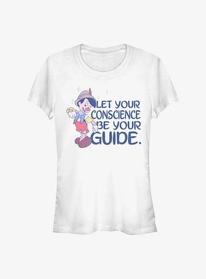 Disney Pinocchio Conscious Heart Girls T-Shirt