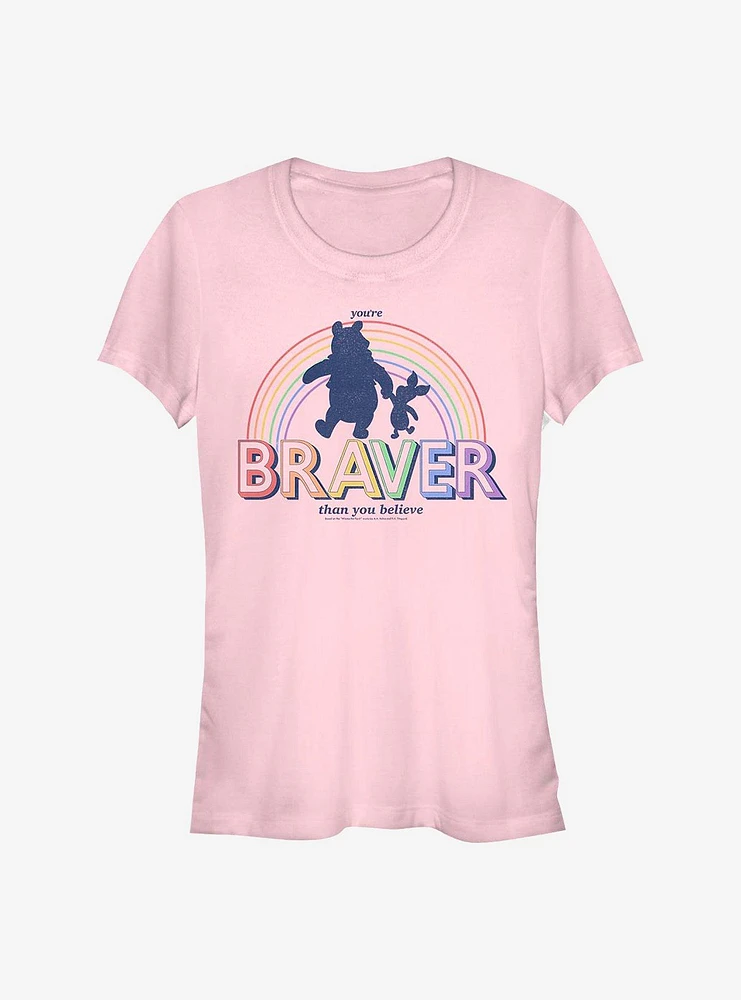 Disney Winnie The Pooh Brave Bear Girls T-Shirt