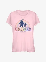 Disney Winnie The Pooh Brave Bear Girls T-Shirt