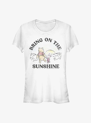 Disney Winnie The Pooh Bring On Sunshine Girls T-Shirt