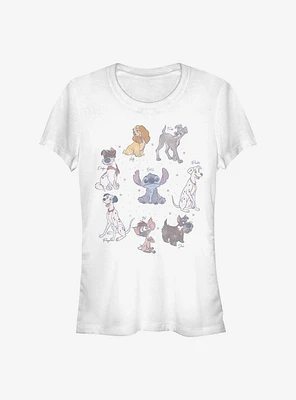 Disney Classic Dogs Girls T-Shirt