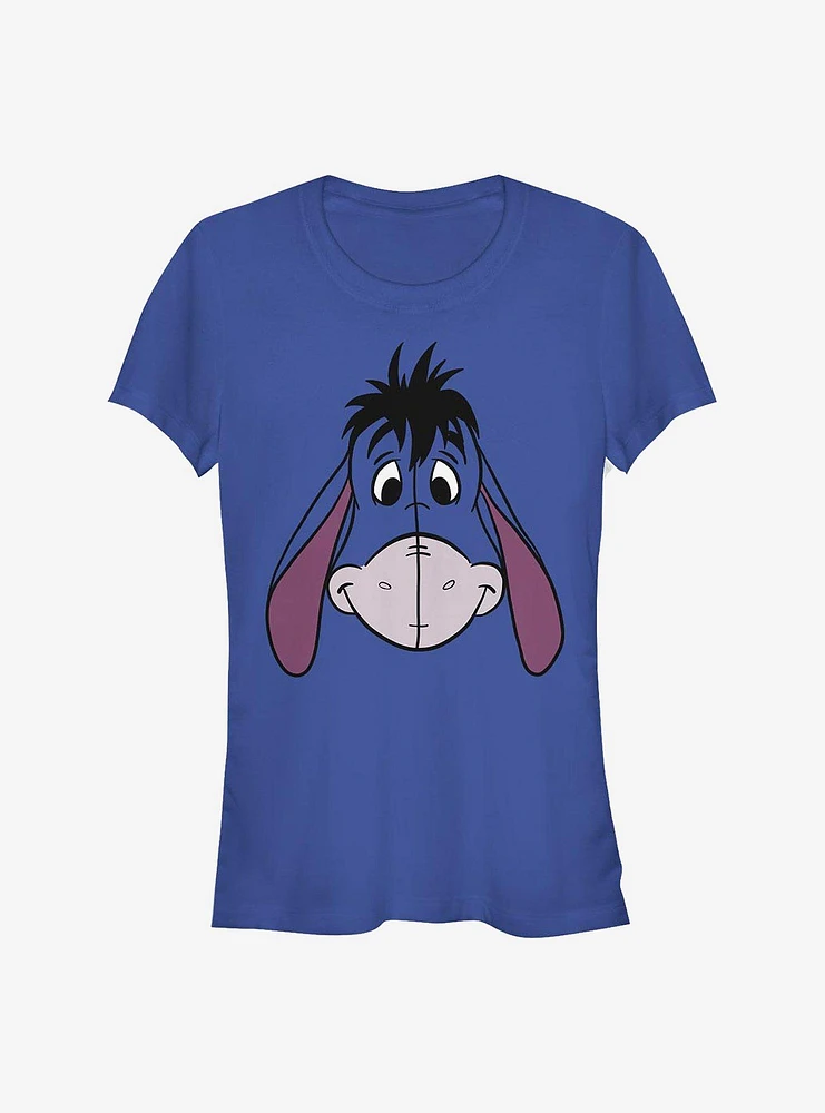 Disney Winnie The Pooh Eeyore Big Face Girls T-Shirt