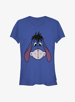 Disney Winnie The Pooh Eeyore Big Face Girls T-Shirt