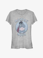 Disney Winnie The Pooh Monday Mood Eeyore Girls T-Shirt