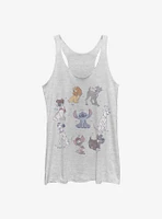 Disney Classic Dogs Girls Tank