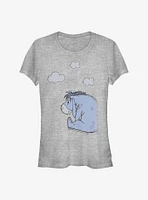 Disney Winnie The Pooh Cloudy Eeyore Girls T-Shirt