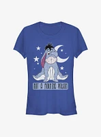 Disney Winnie The Pooh Eeyore Not Morning Girls T-Shirt