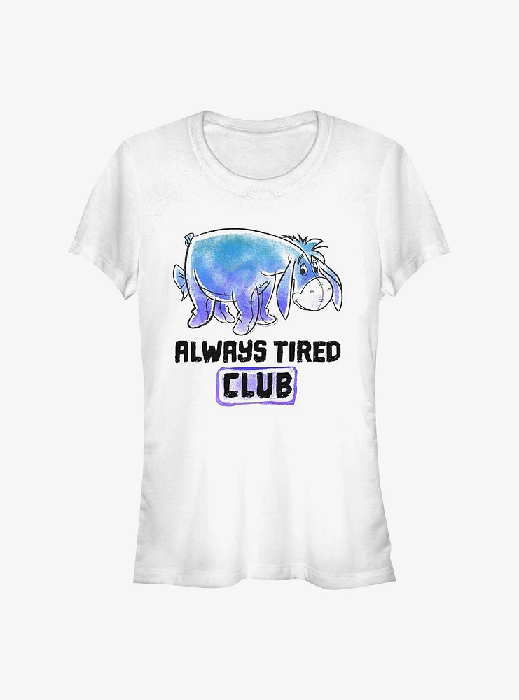 Disney Winnie The Pooh Eeyore Tired Club Girls T-Shirt