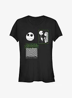 Disney The Nightmare Before Christmas Bone Daddy Jack With Sally Girls T-Shirt