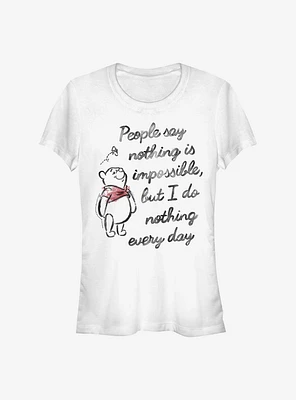 Disney Winnie The Pooh Impossible Girls T-Shirt