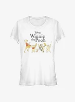 Disney Winnie The Pooh Parade Girls T-Shirt