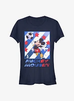 Disney Mickey Mouse Football Star Girls T-Shirt