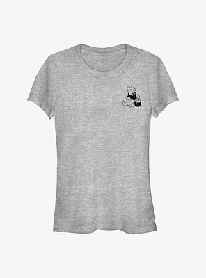 Disney Winnie The Pooh Vintage Line Girls T-Shirt