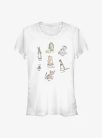 Disney Winnie The Pooh Poster Girls T-Shirt