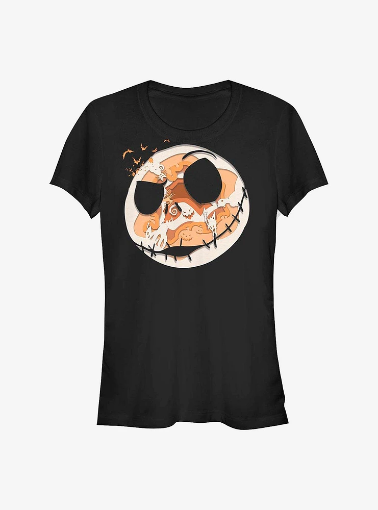 Disney The Nightmare Before Christmas Paper Halloween Girls T-Shirt