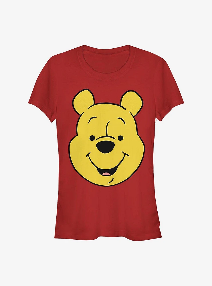 Disney Winnie The Pooh Big Face Girls T-Shirt