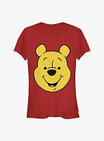 Disney Winnie The Pooh Big Face Girls T-Shirt