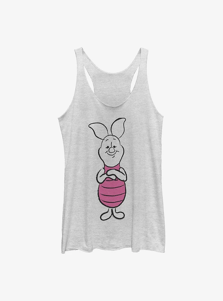 Disney Winnie The Pooh Basic Sketch Piglet Girls Tank