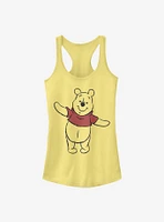 Disney Winnie The Pooh Basic Sketch Girls Tank