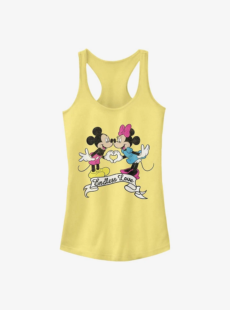 Disney Mickey Mouse & Minnie Endless Love Girls Tank Top