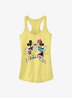 Disney Mickey Mouse & Minnie Endless Love Girls Tank Top