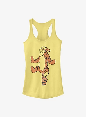 Disney Winnie The Pooh Basic Sketch Tigger Girls Tank