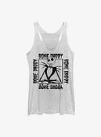 Disney The Nightmare Before Christmas Bone Daddy Jack Girls Tank Top