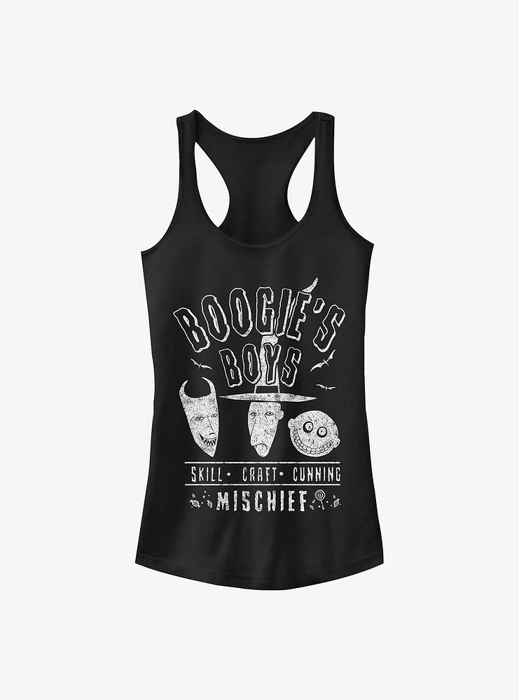 Disney The Nightmare Before Christmas Boogie's Boys Mischief Girls Tank Top