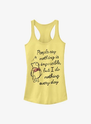 Disney Winnie The Pooh Impossible Girls Tank