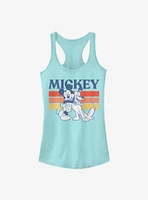 Disney Mickey Mouse & Pluto Retro Squad Girls Tank Top