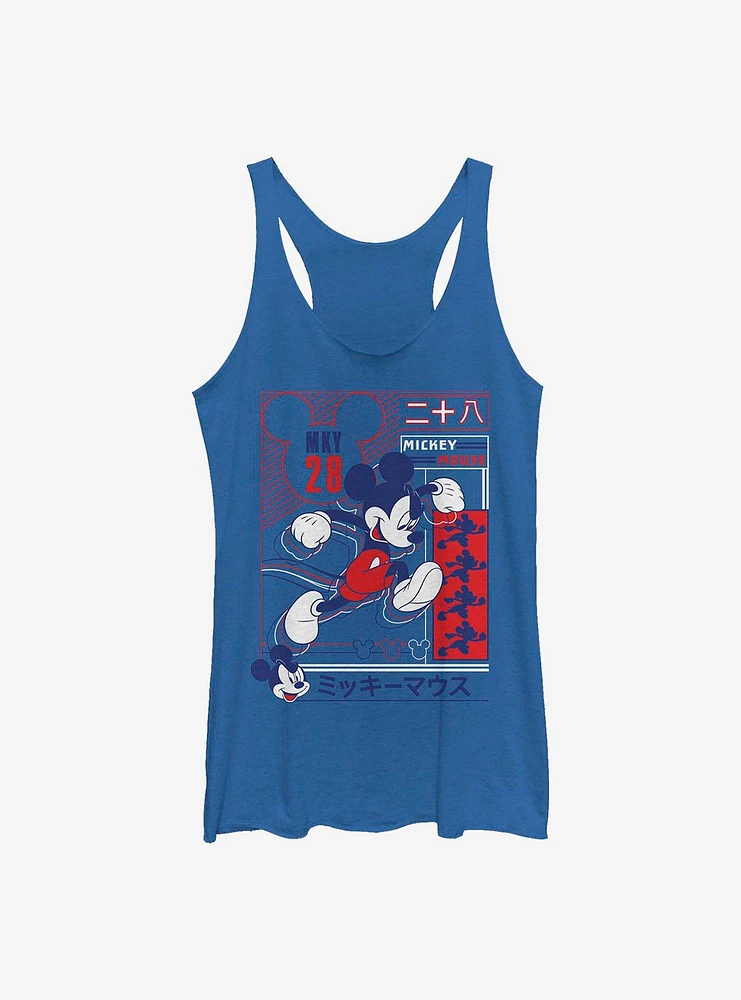 Disney Mickey Mouse Sporty Technical Girls Tank